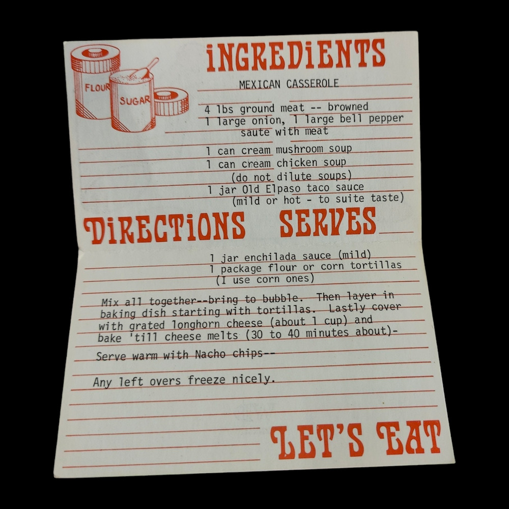 Large Full Recipe Box - Picture 4 of 4
